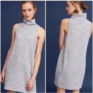 Anthropologie Akemi + Kin Nubby Turtleneck Sleeveless Dress